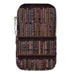 Old Bookshelf Orderly Antique Books Waist Pouch (Small)