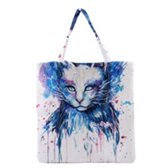 Cat Grocery Tote Bag