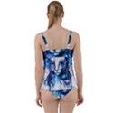 Cat Twist Front Tankini Set View2