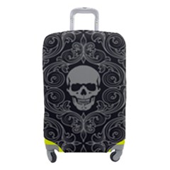 Dark Horror Skulls Pattern Luggage Cover (small)