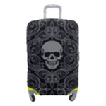 Dark Horror Skulls Pattern Luggage Cover (Small)