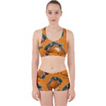Seamless Pattern With Taco Work It Out Gym Set