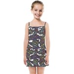 Time Nonlinear Curved Undirected Kids  Summer Sun Dress