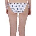 Insects Icons Square Seamless Pattern Bikini Bottoms View2