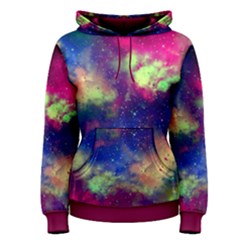 Colorful Space Fun Night Sky Moon Stars Pullover Hoodie Sweatshirt