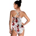 Ladybugs Pattern Texture Watercolor Tankini Set View2