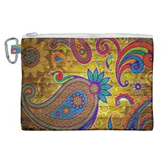 Pattern, Abstract Pattern, Colorful, Canvas Cosmetic Bag (xl)