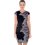 The Overworld Aurora Subnautica Capsleeve Drawstring Dress 