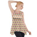 Summer Watermelon Pattern Side Drop Tank Tunic View1
