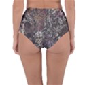 Grapevine Symphony Print Pattern Bk Reversible High-Waist Bikini Bottoms View4