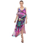 Owl Dreamcatcher Maxi Chiffon Cover Up Dress