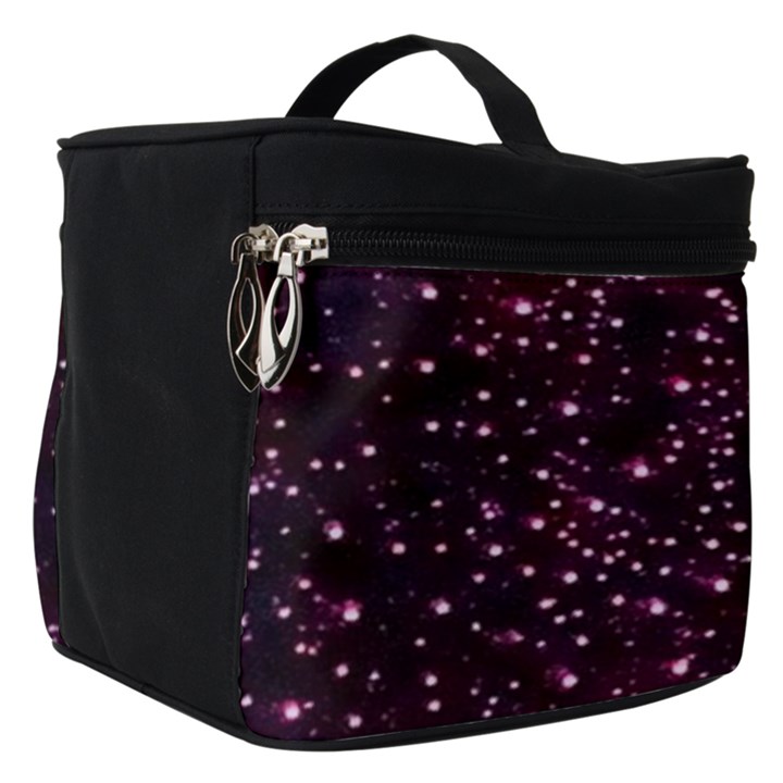 Glitter Light Lights Pastel Pattern Style Texture Make Up Travel Bag (Small)
