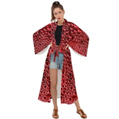 Drops Water Drops Trypophobia Maxi Kimono