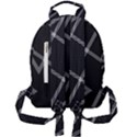 Stripes, Zigzag, Surface, Pattern, Mini Full Print Backpack View2