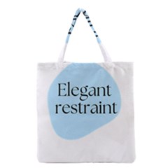 Elegant Restraint 20240825 172511 0000 Grocery Tote Bag