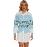 Elegant Restraint 20240825 172511 0000 Womens Long Sleeve Shirt Dress
