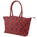 Illustrations Ajrak Abstract Design Pattern Canvas Shoulder Bag View1