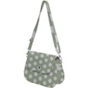 Polk Dots Seamless Pattern Saddle Handbag View2