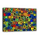 Circles, Colorful Canvas 18  x 12  (Stretched) View1
