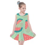 Watermelon Dots Summer Pattern Kids  Summer Dress