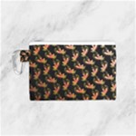 Regal Eagle Pattern Canvas Cosmetic Bag (Small)