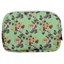 Retro 1880s Flowers Pattern 24 Make Up Pouch (Small) View2