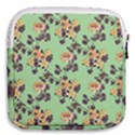 Retro 1880s Flowers Pattern 24 Mini Square Pouch View2