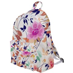 Abstract Floral Background The Plain Backpack
