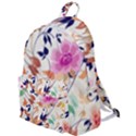 Abstract Floral Background The Plain Backpack View1