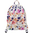 Abstract Floral Background The Plain Backpack View3