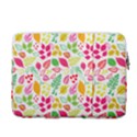 Leaves Pattern Seamless Texture 14  Vertical Laptop Sleeve Case With Pocket View2