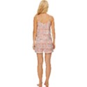 Boho Pattern Satin Pajama Short Set View4