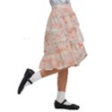 Boho Pattern Kids  Ruffle Flared Wrap Midi Skirt View3