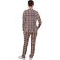 Retro 60s 50s Plaid Pattern 3 Casual Jacket and Pants Set View2