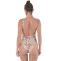 Abstract Pattern Design Scrapbooking Bring Sexy Back Swimsuit View2