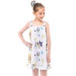 Bluey, Bluey merch, Bluey pattern, Bluey Bluey, bingo, Bluey design, bluey dog Kids Overall Dress Bluey, Bluey merch, Bluey pattern, Bluey Bluey, bingo, Bluey design, bluey dog Kids Overall Dress