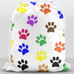 Pawprints Paw Prints Paw Animal Drawstring Bag (large)