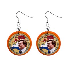 King Willem-alexander Mini Button Earrings