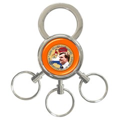 King Willem-alexander 3-ring Key Chain