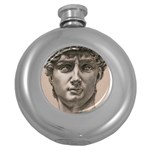 David Hip Flask (Round) Front
