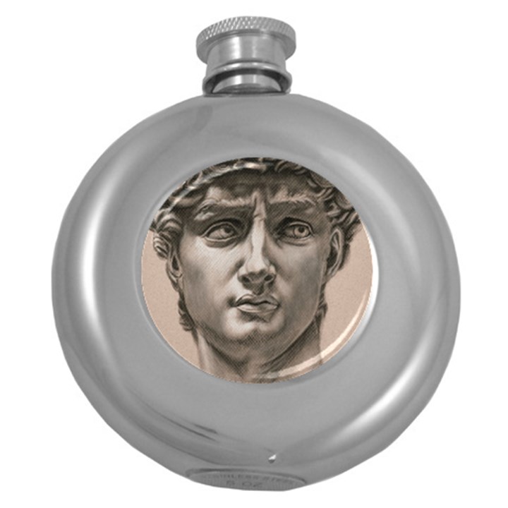 David Hip Flask (Round)