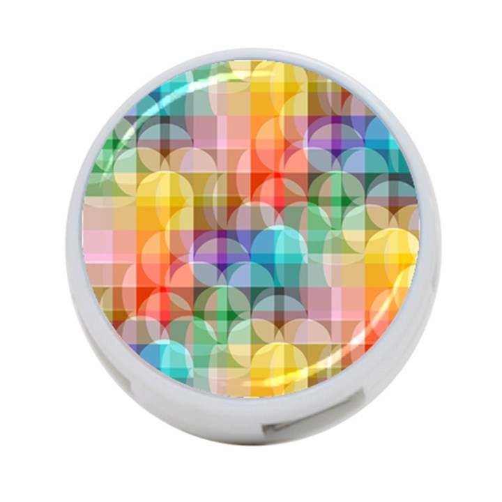 circles 4-Port USB Hub (One Side)