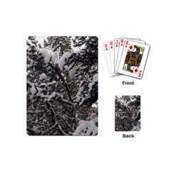 Snowy Trees Playing Cards (mini)