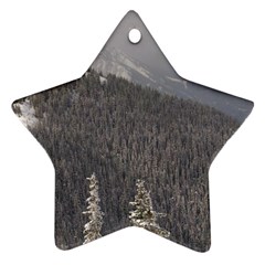 Mountains Star Ornament (two Sides)