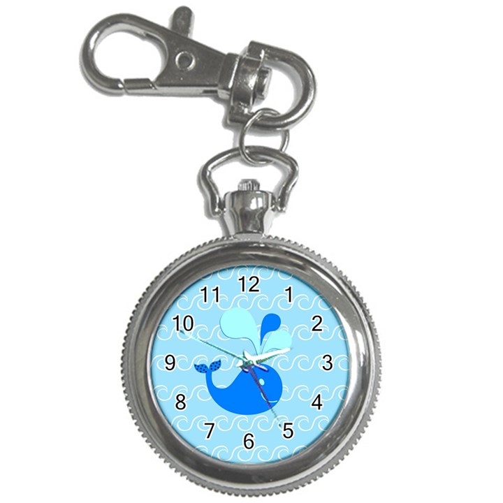 Playing In The Waves Key Chain Watch