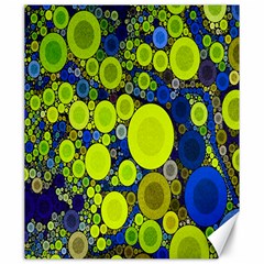 Polka Dot Retro Pattern Canvas 20  X 24  (unframed)