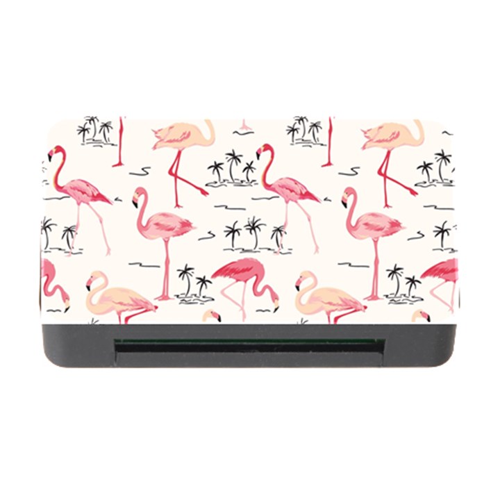 Flamingo Pattern Memory Card Reader with CF