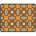 Faux Animal Print Pattern Fleece Blanket (Medium) 
