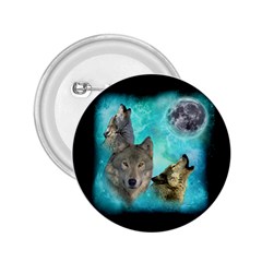 Wolves Shiney Grim Moon 3000 2 25  Buttons