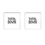 Total Diva  Cufflinks (Square)